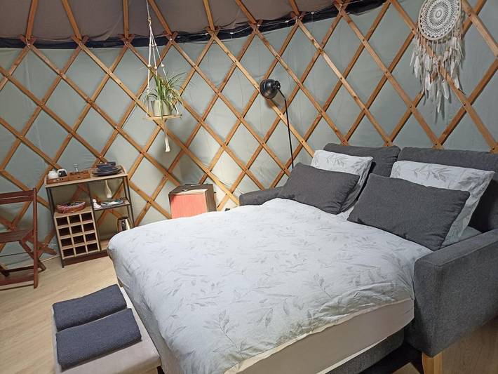 Camping für 2 Personen, mit Garten in Belgien