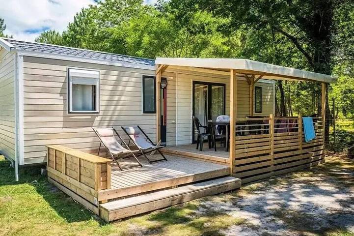 Camping voor 6 personen in Hourtin