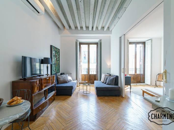 Location de vacances pour 2 personnes, avec balcon à Madrid