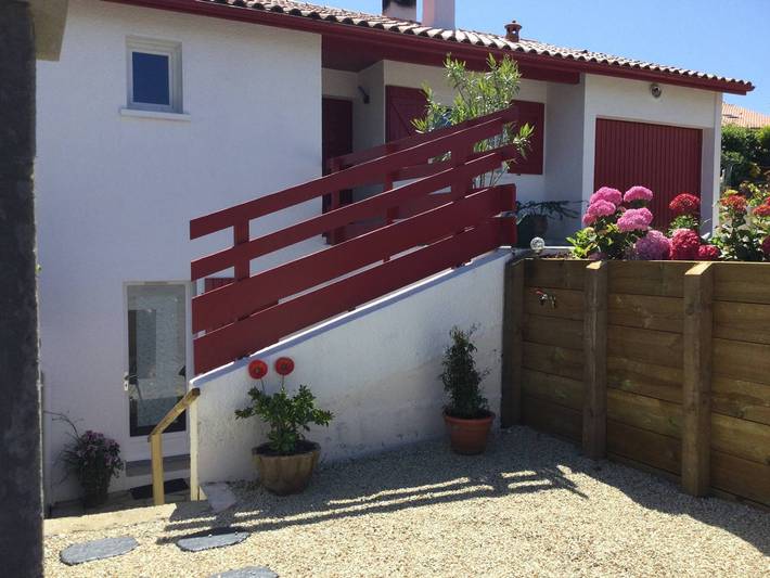 Apartamento para 2 personas, con terraza en Bidart