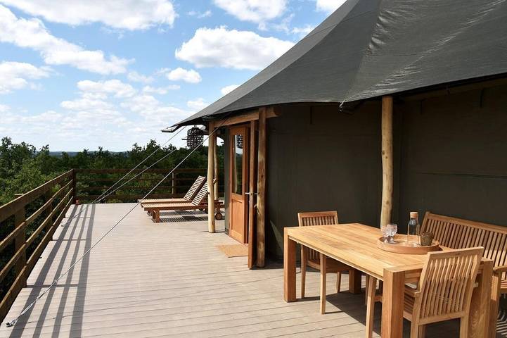 Camping für 2 Personen, mit Pool und Garten in Belgien