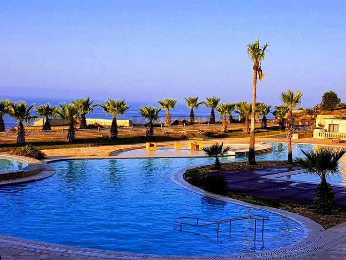 Holiday rental for 4 people, with garden and children pool as well as view and pool in Malta
